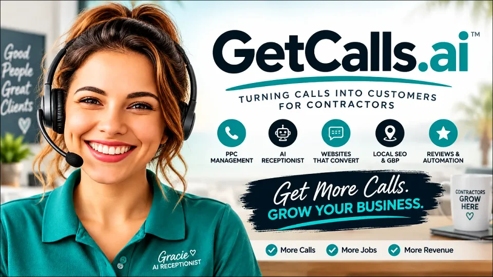 GetCalls.ai - Nationwide Plumbing Contractor Marketing Agency